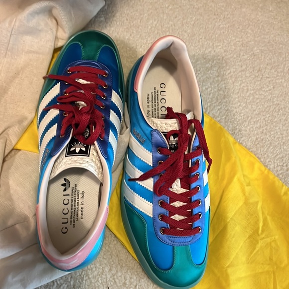 Gucci X adidas women's Gazelle sneaker size 42- 2022 collection sold out - Picture 5 of 8